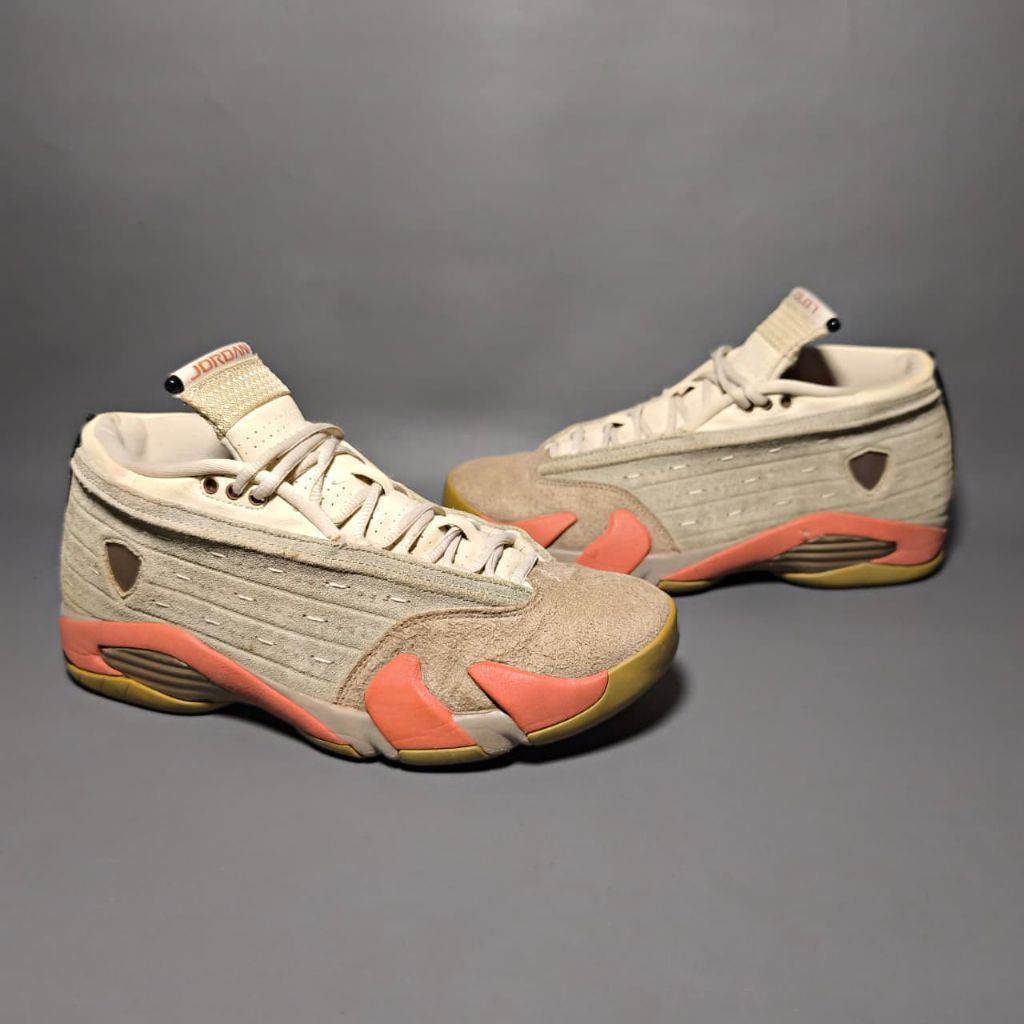 sepatu basket second jrdan R 14 . size 44 insol 28 cm