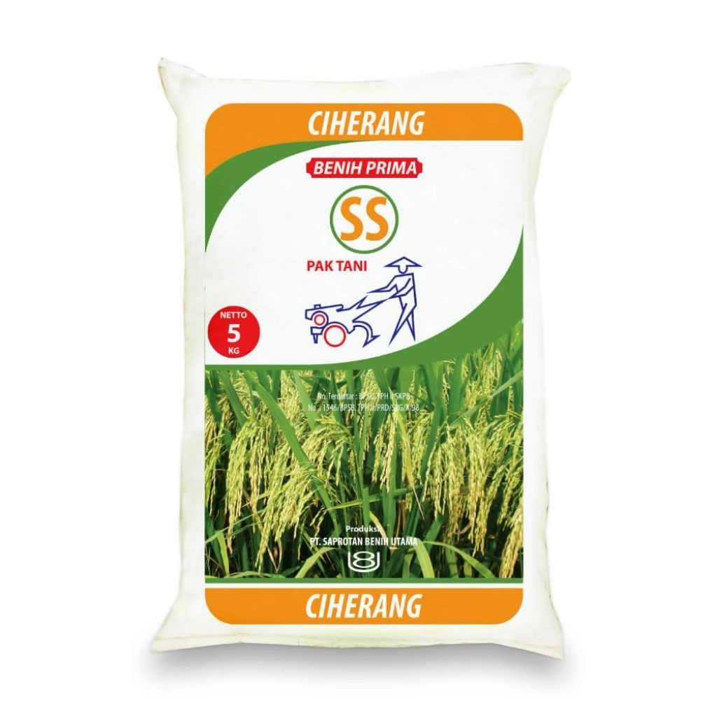 Benih Padi CIHERANG SS Pak Tani Benih Prima 5KG ORIGINAL