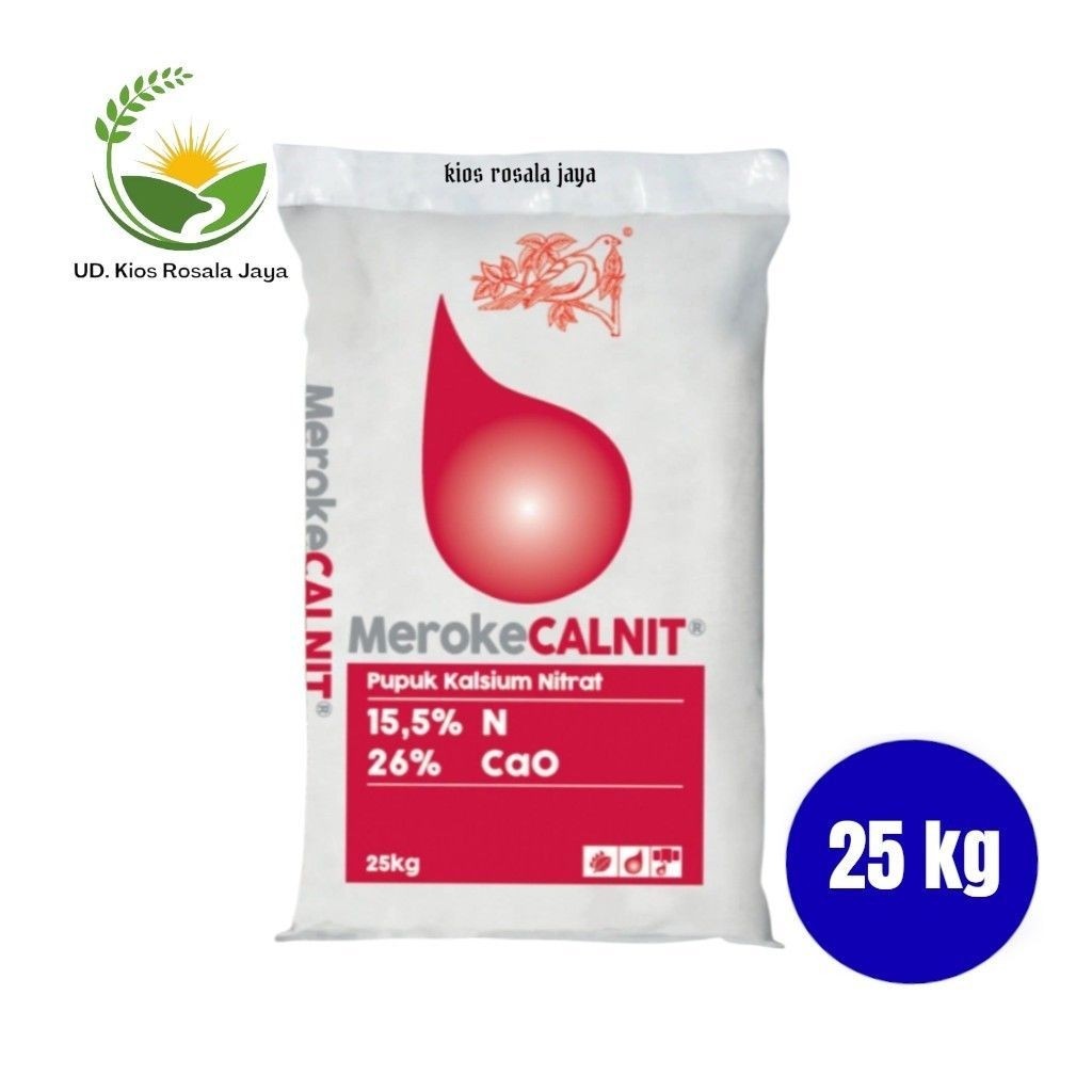 Pupuk Meroke Calnit 25 Kg Kemasan Pabrik