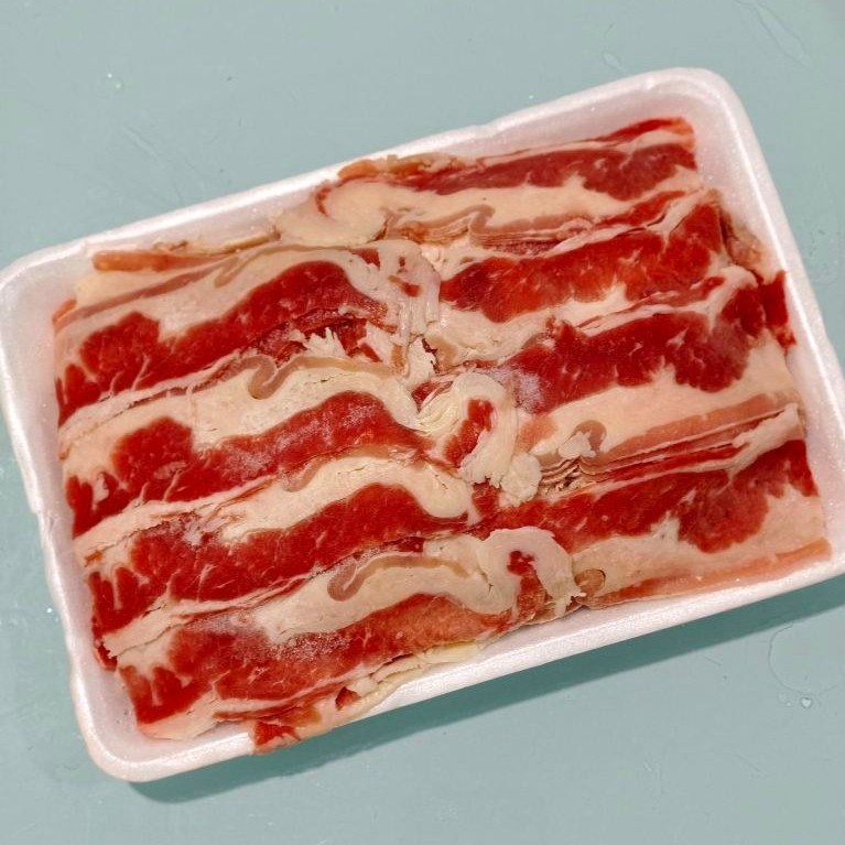 Aus Beef Shortplate 500gr Daging Sapi Iris Tipis Slice Ready Stok Festive Frozen Food Semarang
