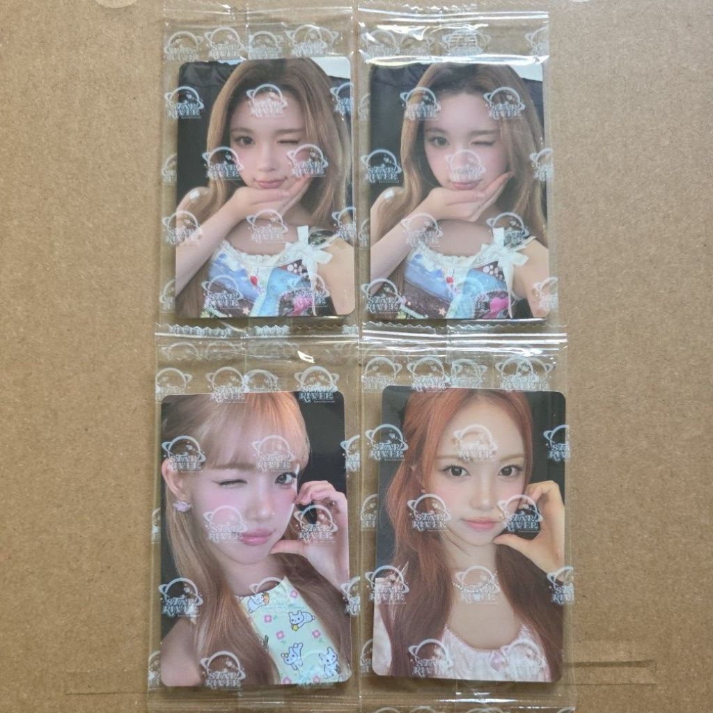 [OFFICIAL] PHOTOCARD HEARTS2HEARTS YUHA ANA IAN LEMONTANG STARRIVER POB A VER