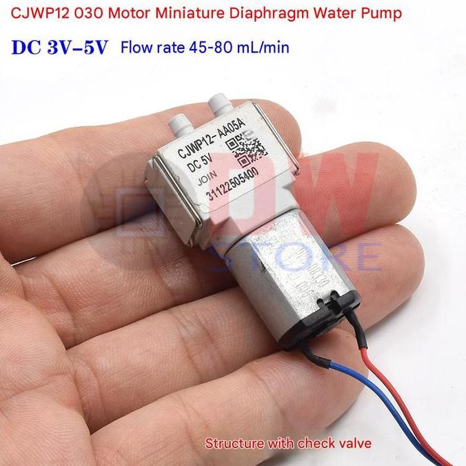 SUPER MINI MICRO WATER PUMP DC 5V POMPA AIR MINI KECIL DINAMO 030 DC 3V-5V DWSO99