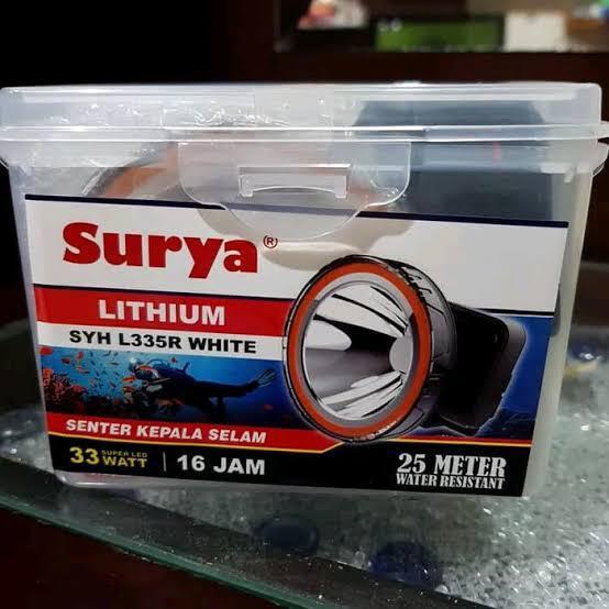 Senter Kepala Selam Surya SYH L335R White 33watt