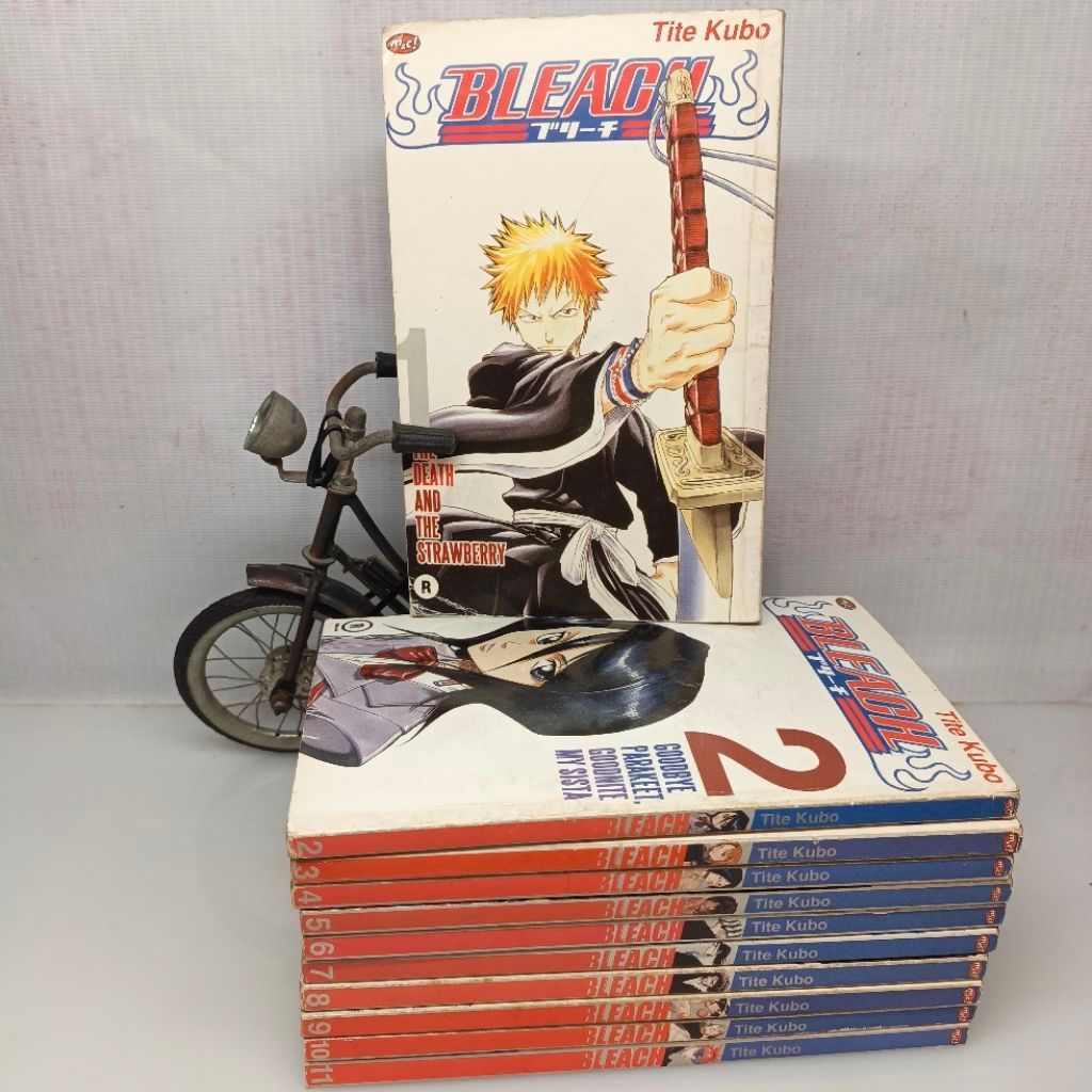 Komik Bleach 1-11 Set (stok ke 2)