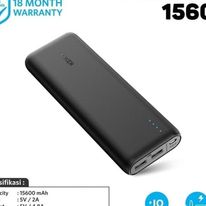 Anker Powercore Powerbank 15600mAh Original A1252
