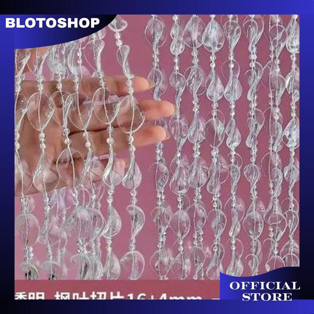 READY Tirai Manik Manik Tirai Kristal Akrilik Beads Curtain Dekor Tirai Dekorasi Pintu Terbaru