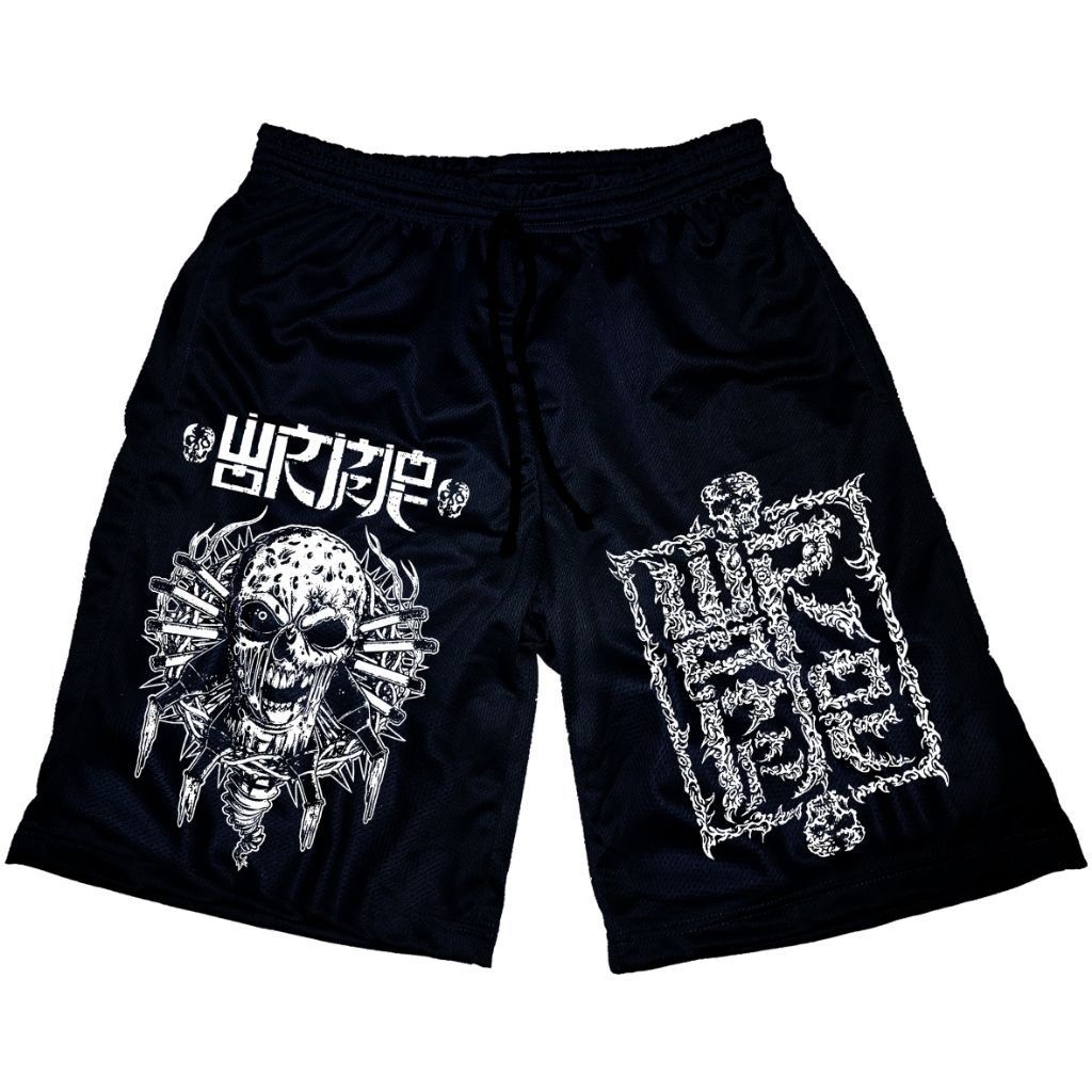 Celana Menshort Band Punk / Kolor Band Punk Wormrot