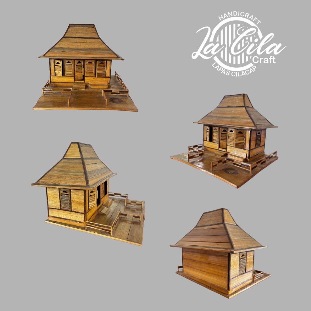 Miniatur Rumah Adat Joglo