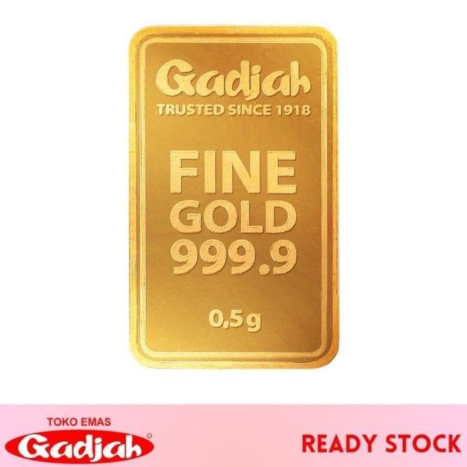 Terlaris Gadjah Series - Logam Mulia - 0.5 Gram - Toko Emas Gadjah