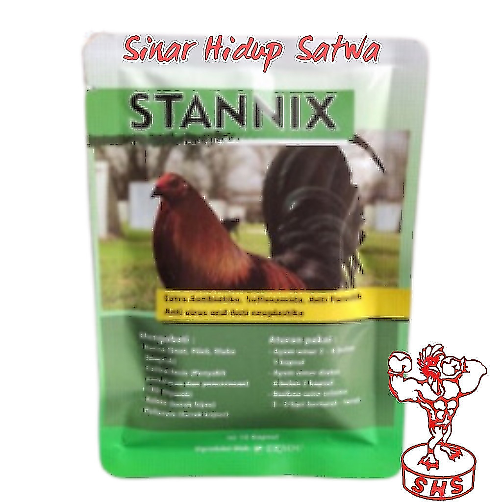 Furni_Cl4Sic Stannix Stanix Obat Ayam Mengobati Snot Ngorok Crd Muka Bengkak