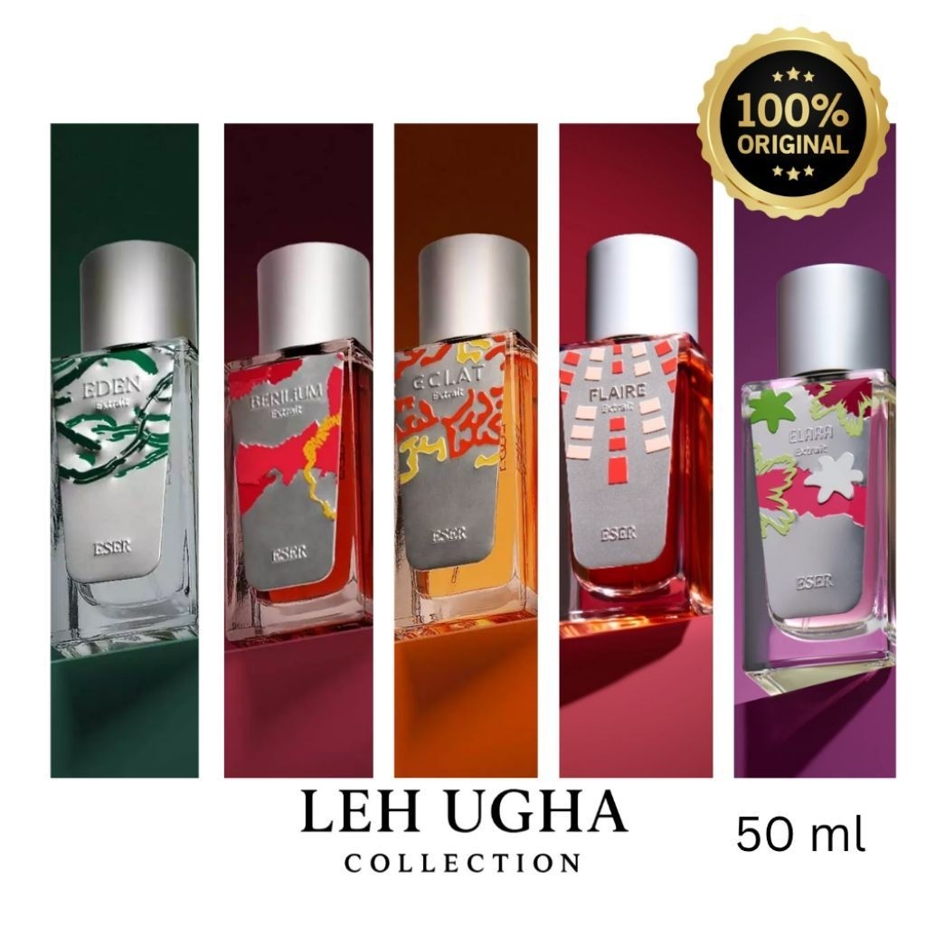 [Ready, Original, Bisa COD] Eser Extrait de Parfum 50ml Magnetic Cap | Eden | Berilium | Eclat | Fla