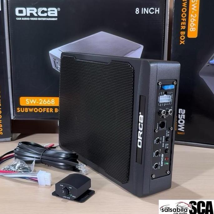SUBWOOFER KOLONG ORCA 2668 SUB KOLONG ORCA 8 INCH 250 WATTS TERBARU