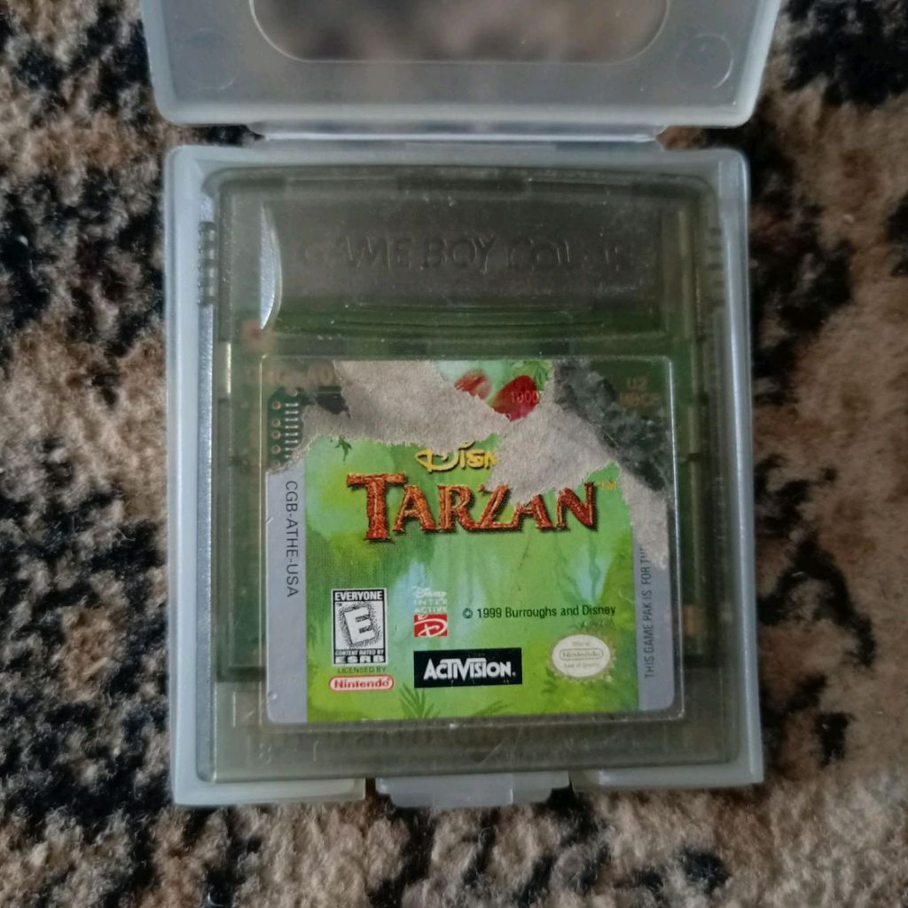 Kaset Gameboy Color/GBC Original '' Disney Tarzan ''