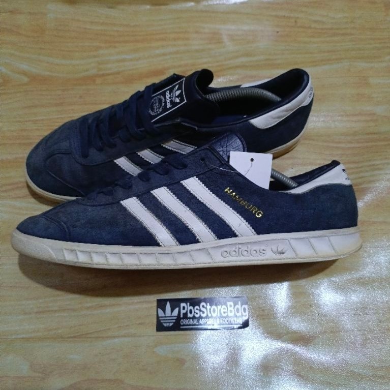 sepatu Adidas Hamburg size 46 second original