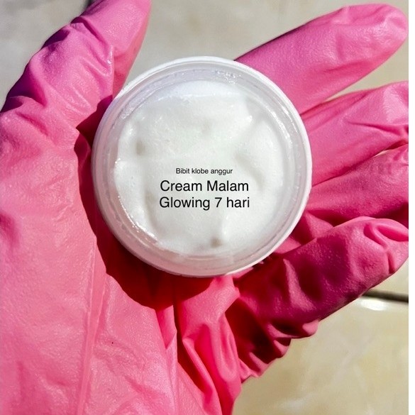 Night cream putih 7 hari | cream malam kiloan