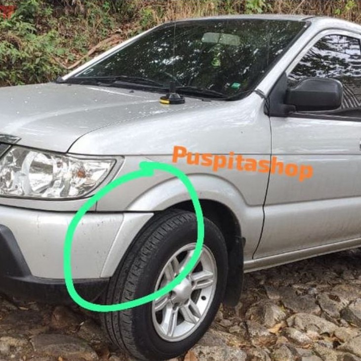 OVER FENDER BUMPER DEPAN ISUZU PANTHER KAPSUL LM LS LV 2005-2015 MODEL ORIGINAL
