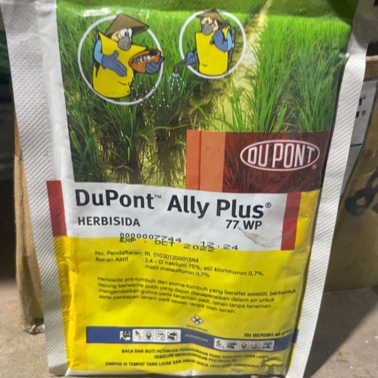 herbisida Dupont Ally plus 77 wp 40 gr