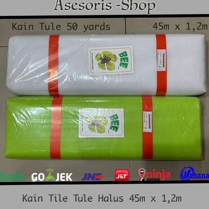 Kain Tile Hampers Bee Brand | Kain Tule Halus Kaku SEDANG BEE | Kain Tile Balan | Kain Tule BEE panj