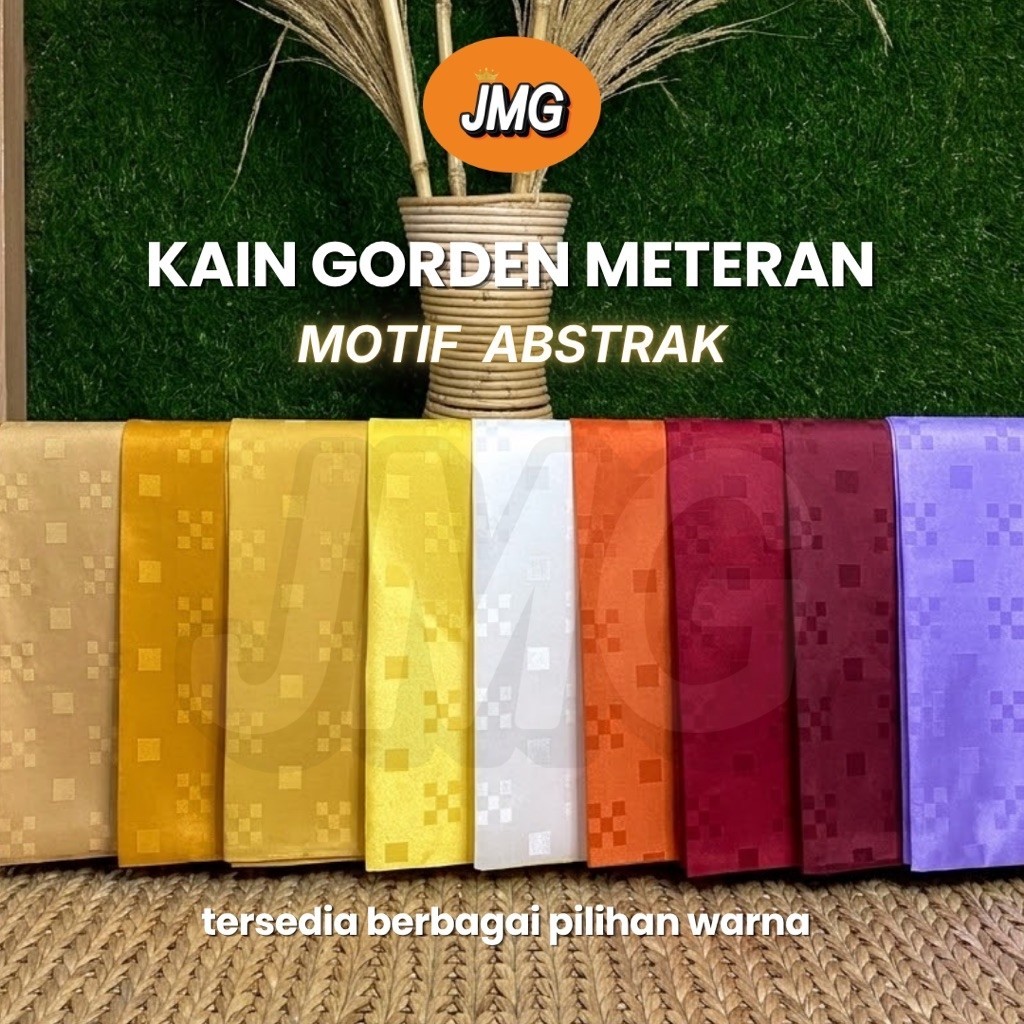 Kain Gorden/Kain Meteran/Kain Gorden Murah/Kain Gorden Motif Abstrak
