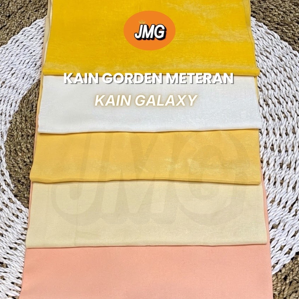 Kain Gorden/Kain Meteran/Kain Gorden Murah/Kain Gorden Polos/Kain Galaxy