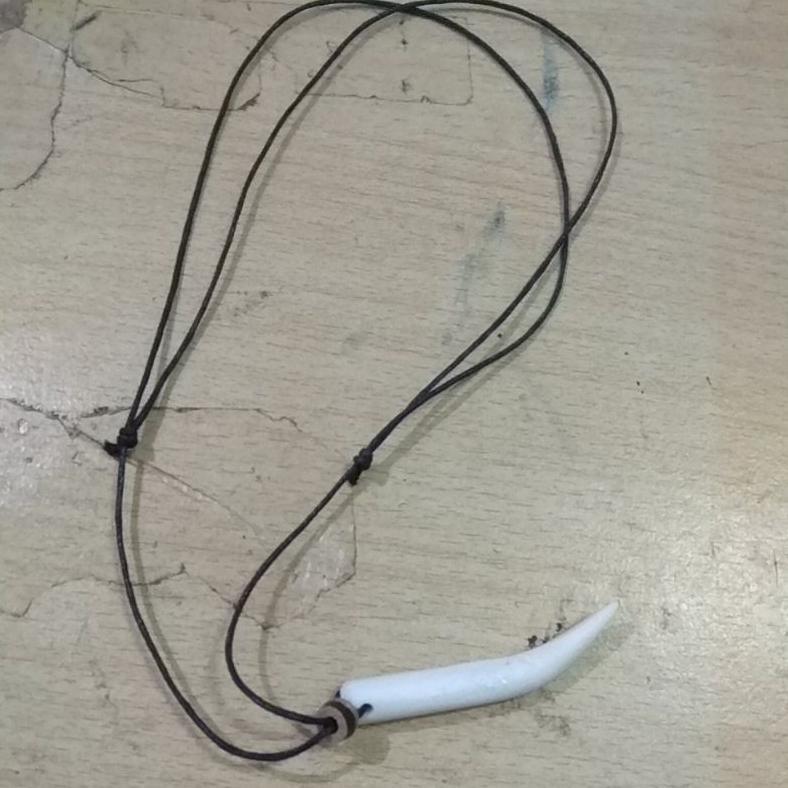 favorit] kalung tali pria tulang oleh oleh bali