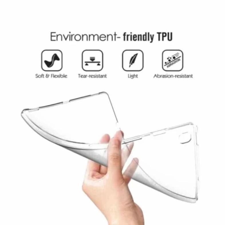 Berkualitas Case Samsung Tab A7 / Casing Samsung Tab A7 Lite / Tpu Jelly Bening Diskon