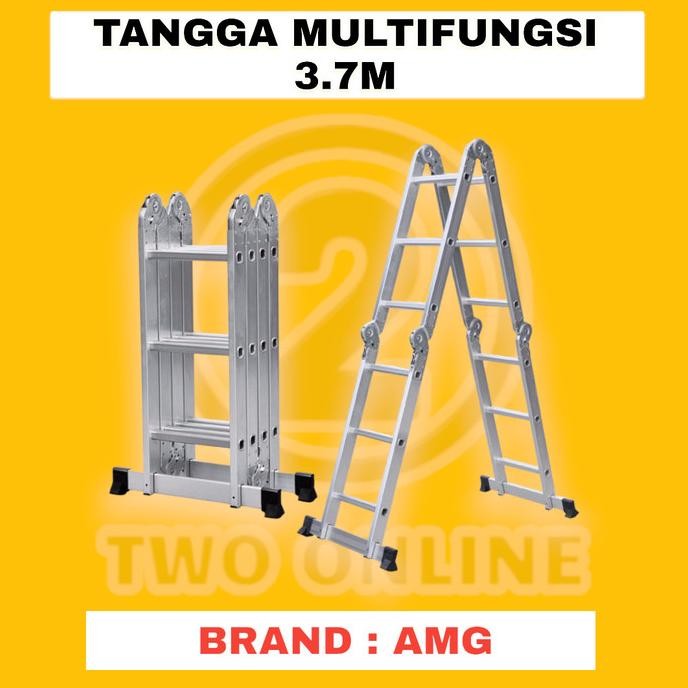 tangga multipurpose .7 meter TANGGA alumunium Lipat ,7 Teleskopik