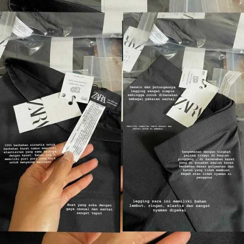 Original Legging Zara / Legging Dewasa Vf-52