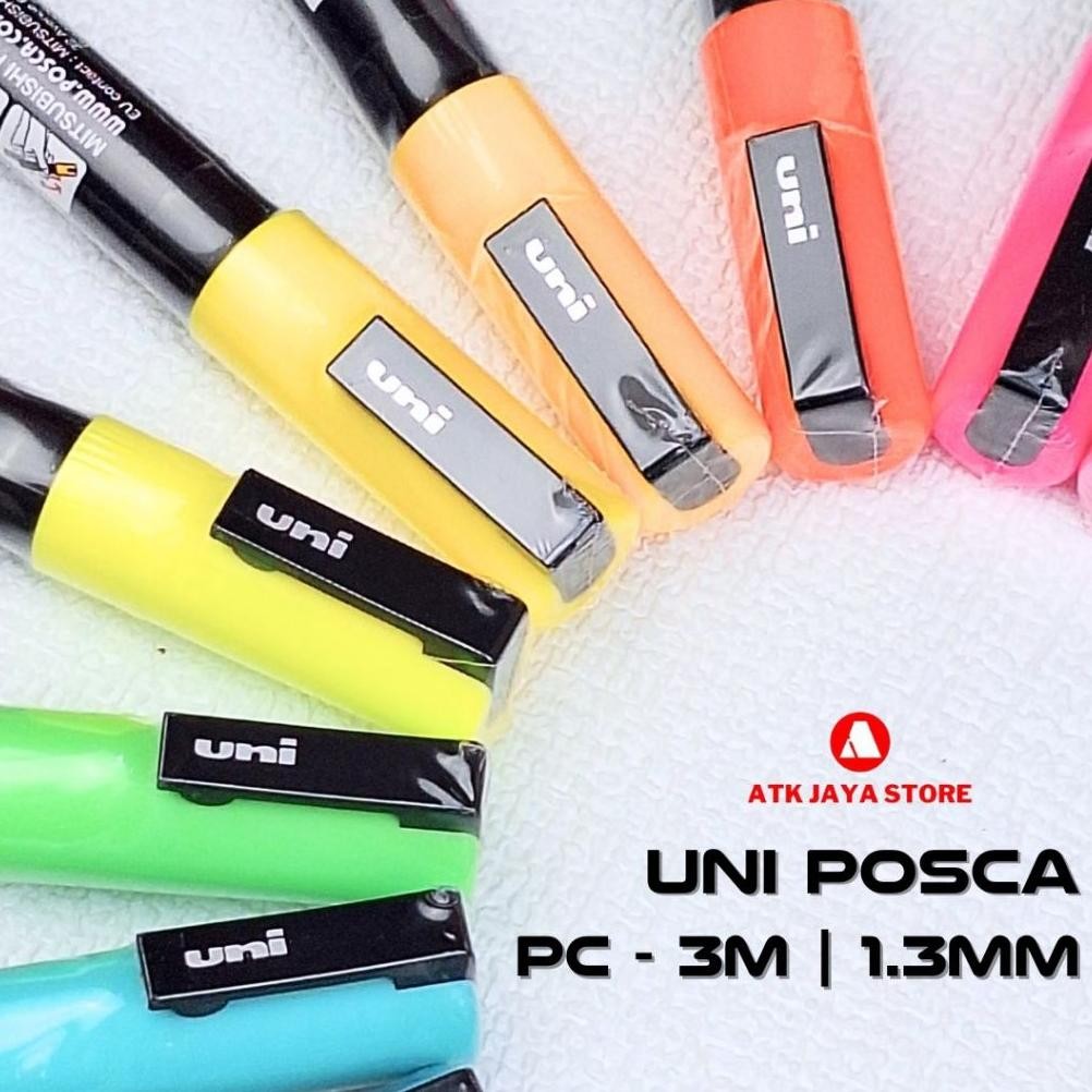 

Diskon Uni Posca Pc3M / Paint Marker Fine Tip Point / Spidol Warna Warni Diskon