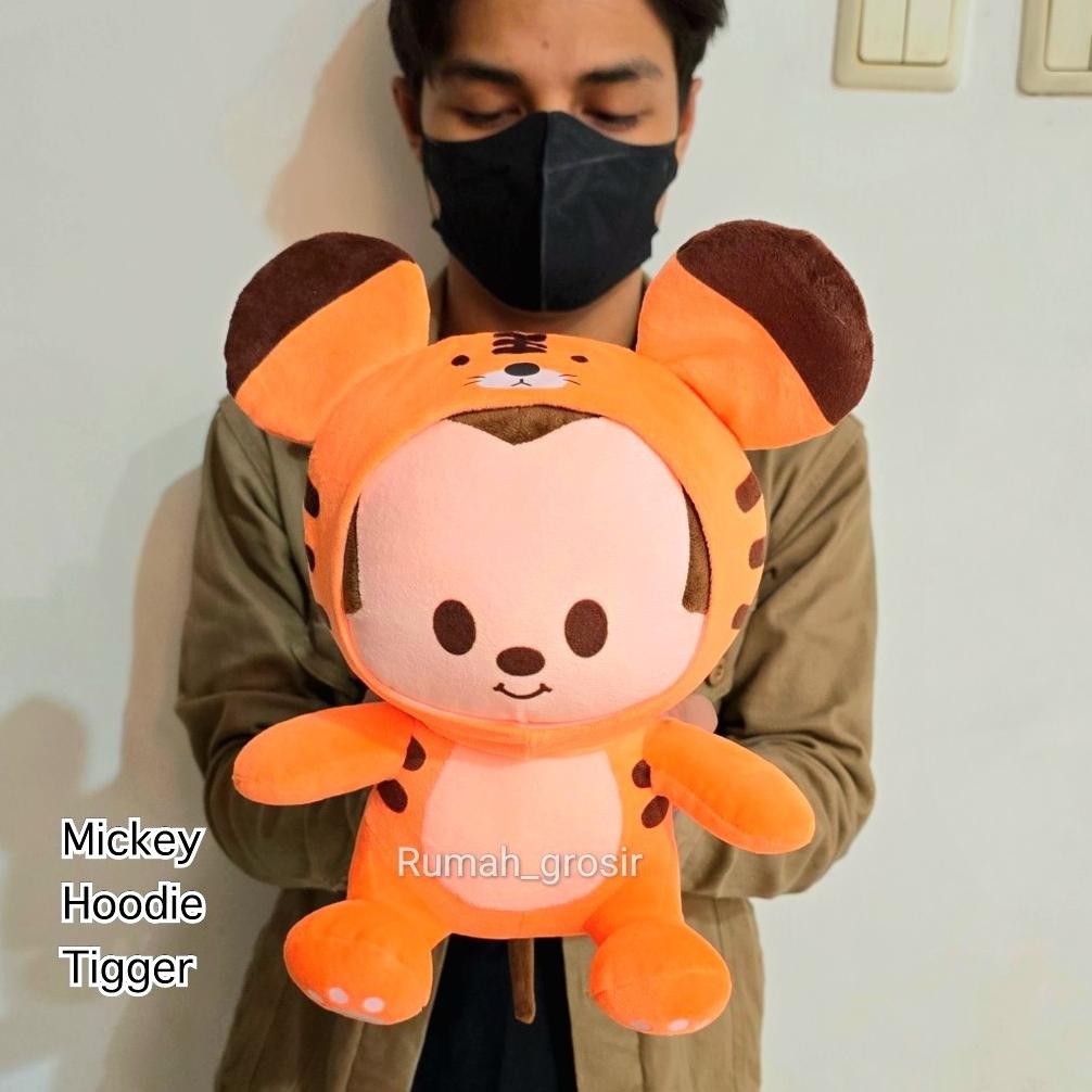 Beli Lokal (Rumah Grosir) Bantal Boneka Tsum Tsum Minnie Mickey Chip Lucu Wes-24