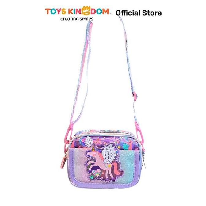 Kiddy Star Tas Selempang Anak Unicorn - Pink/Ungu