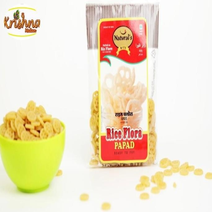 

Produk Unggulan] Natural's Rice Flora Papad 100gr