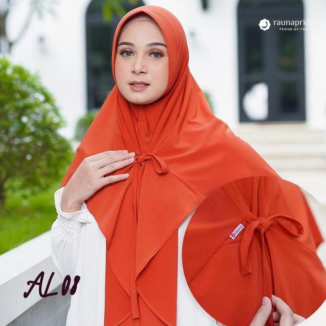 Rauna Pride / Rauna Jilbab 3 in 1 / AL08 - Kerudung Bergo / Hijab Bergo / Kerudung Segi Empat / Jilb