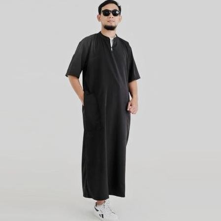 jubah gamis pria jubah instan rosal jubah koko jubah travel gamis koko LM