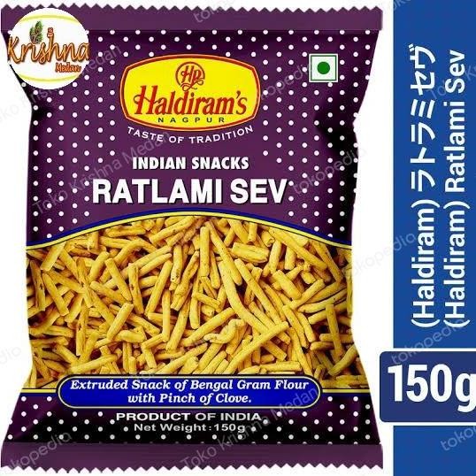 

Buruan beli] haldiram's namkeen ratlami sev 150g