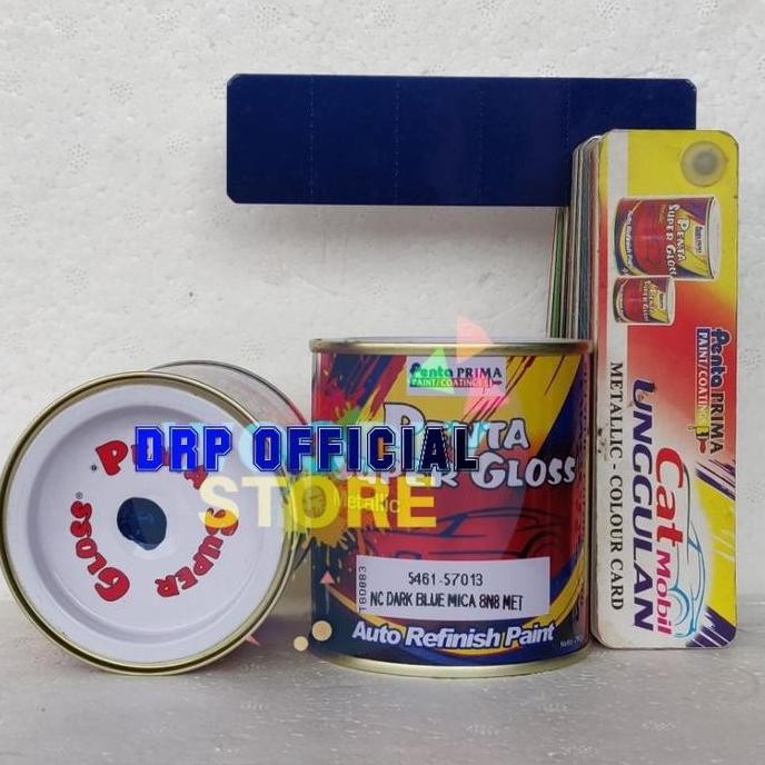 ___] PENTA SUPER GLOSS DARK BLUE MICA 8N8 BIRU TUA METALIK CAT DUCO 200ml
