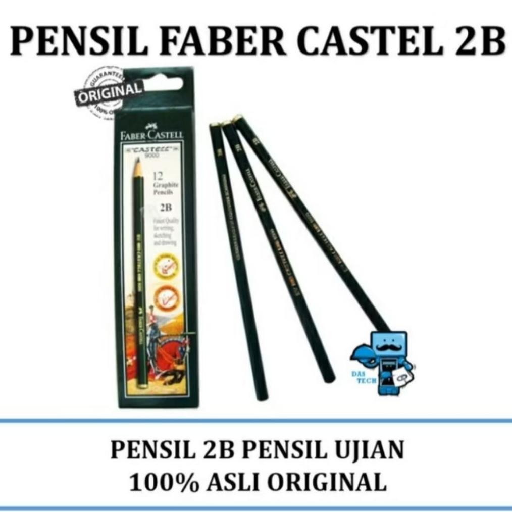 

Pensil 2B FaberCastell Orinal 1 Pack12 Pcs