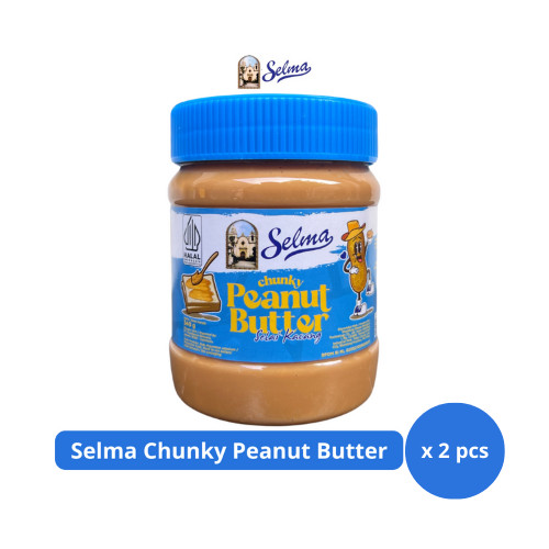 

Selma Chunky Peanut Butter 340gr x 2 pcs