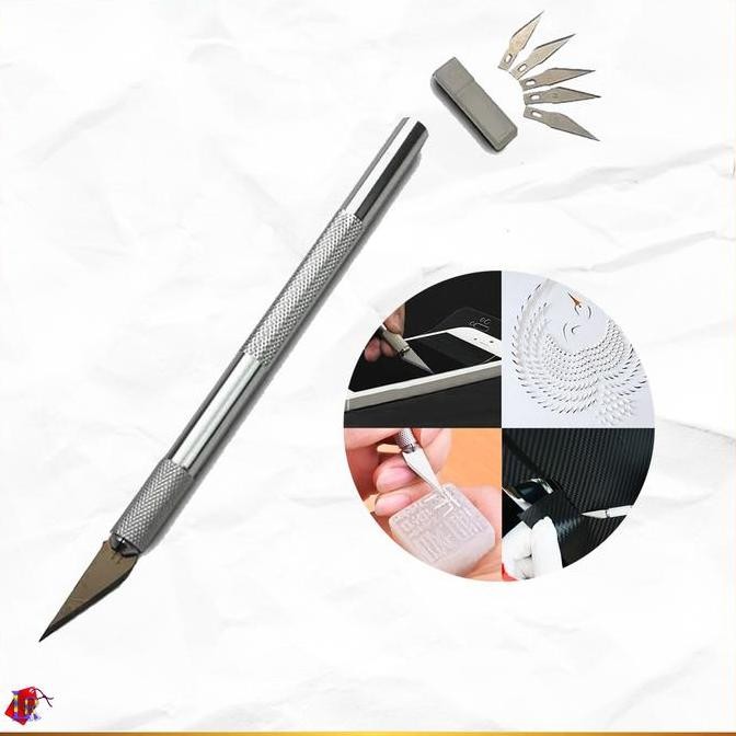 

Pisau Ukir Alat Ukir Kayu Kertas Crafting Art Stainless Steel Allshop