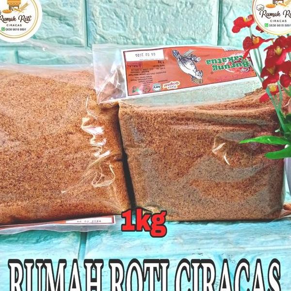 

Abon Sapi Cap Burung Kakatua Gurih Lezat Rasa 1Kg Beef Floss