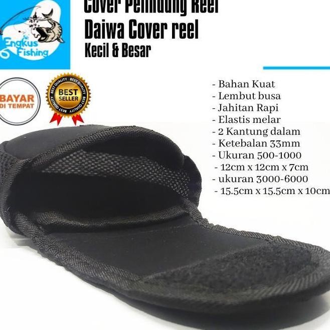 Cover Sarung Reel Pancing Daiwa 500-6000 Tebal Pelindung