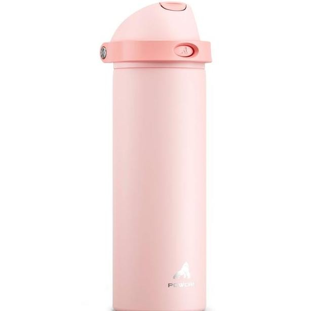 Botol Air Termos Olahraga Powcan Dengan Kapasitas 24Oz32Oz40Oz Mendukung Cara Minum Langsung Atau De