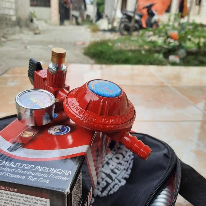 Regulator Kompor Gas Elpiji Kopana Pertamina TOPGAS Safety Lock Prime Original CO