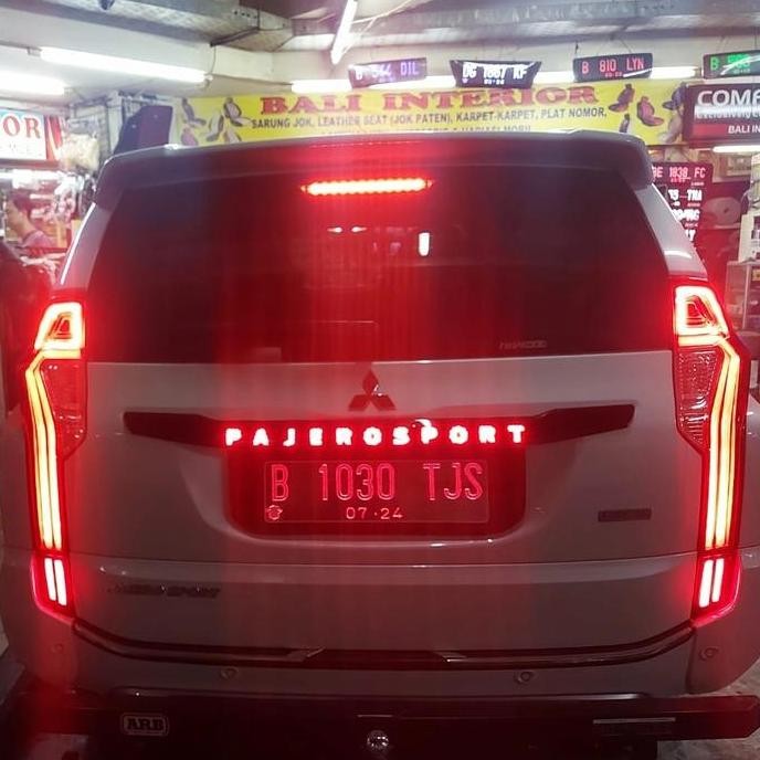 Trunk Lid Led All New Pajero Sport 2021 Facelift Ready Stock