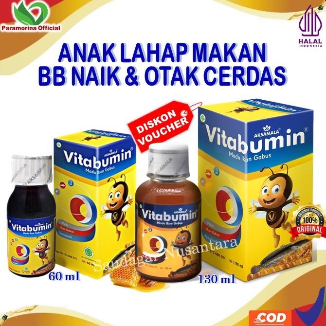 

(Terbaru) Vitabumin Madu Vitamin Anak Penambah Nafsu Makan Berat Badan Penggemuk Badan Daya Tahan Tubuh Mencerdaskan Otak (Terlaris)