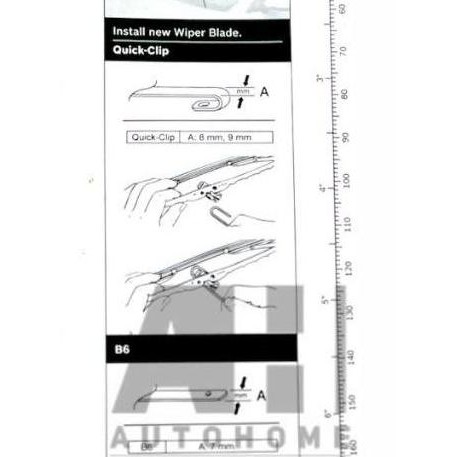 Wiper Mazda 6 GH Old - Mazda6 2008-2012 - Bosch Advantage 24 16