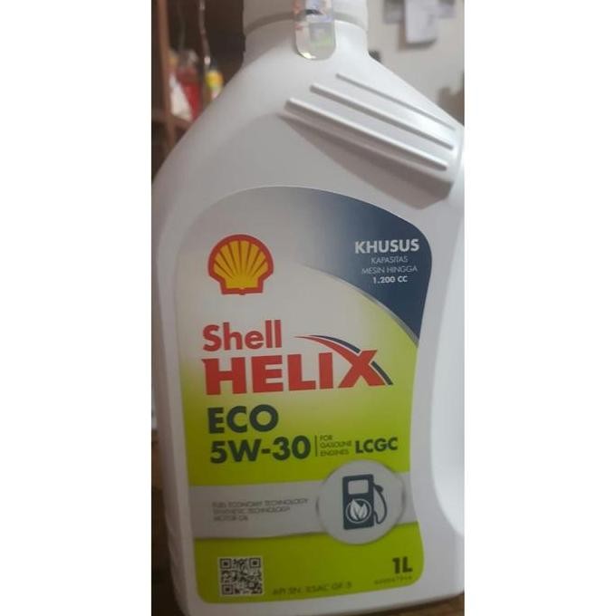 Ready oli shell eco 5w-30 | oli shell (1lt)
