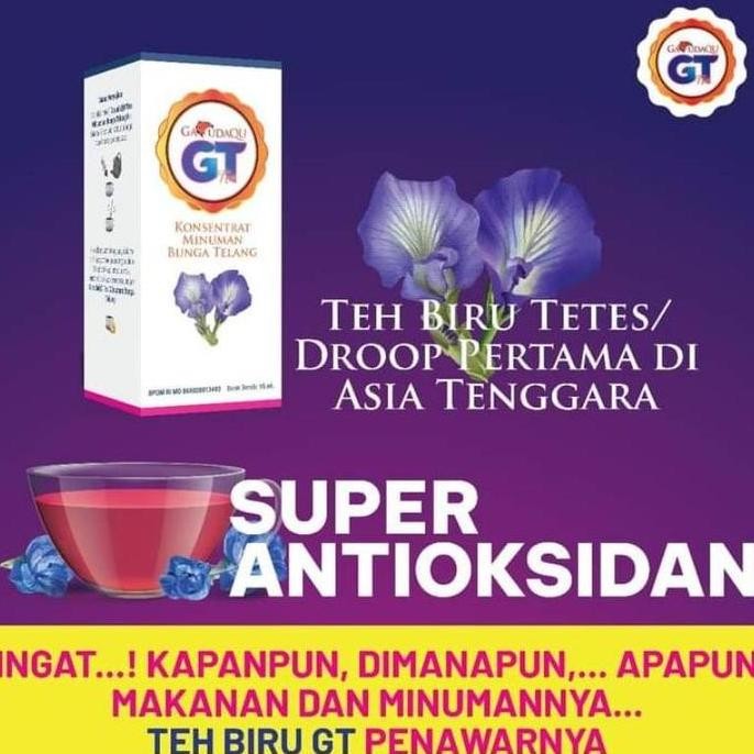 

welcome to tahuan jaya Konsentrat Minuman Bunga Telang GarudaQu GT Aman BPOM