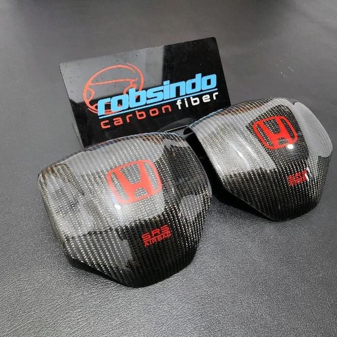 carbon cover airbag mugen carbon jazz gk5/ honda hrv