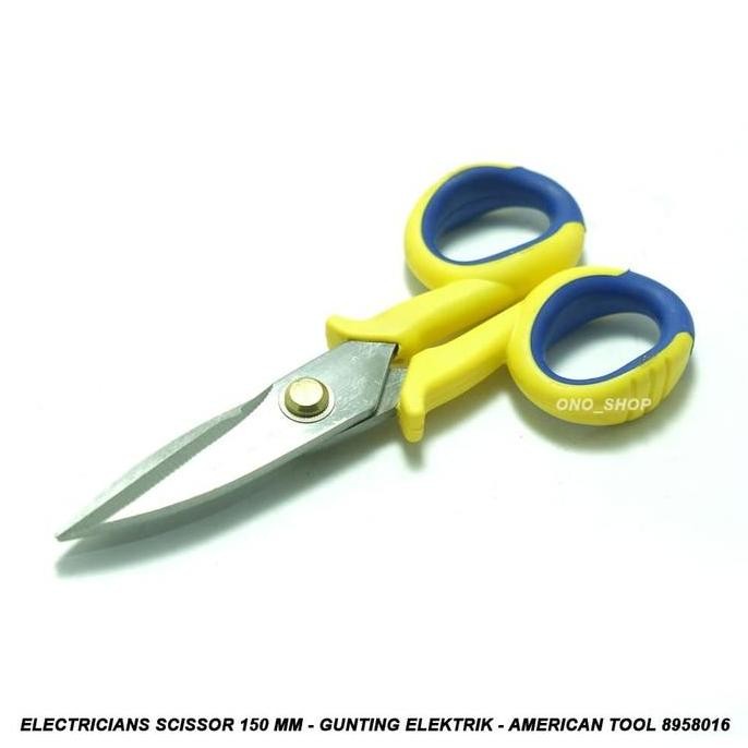 

Electricians Scissor 150 Mm - Gunting Elektrik - American Tool 8958016